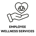 employee wellness service - black