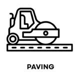 paving - black